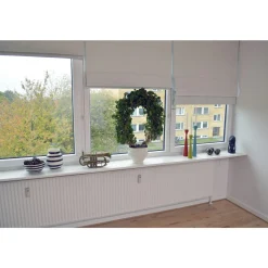 Clearance Scandiwood VINDUESPLADE HVID LAMINAT 250 X 4100 X 23 MM