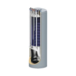 New Scantherm BLOKHUS 7KW MED COMBITANK L/V VARMEPUMPE