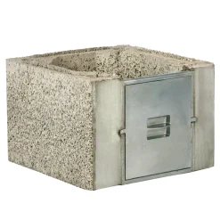 New Schiedel Isokern YDERMODUL 30 X 44 X 44 CM Ø32,5 MM