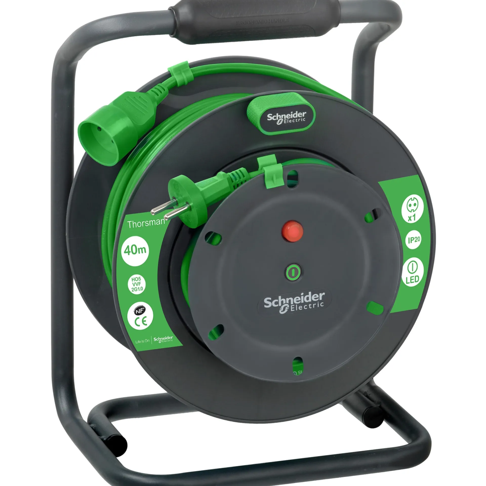 Hot Schneider Electric THORSMAN HO5VVF KABELTROMLE 0 40 M