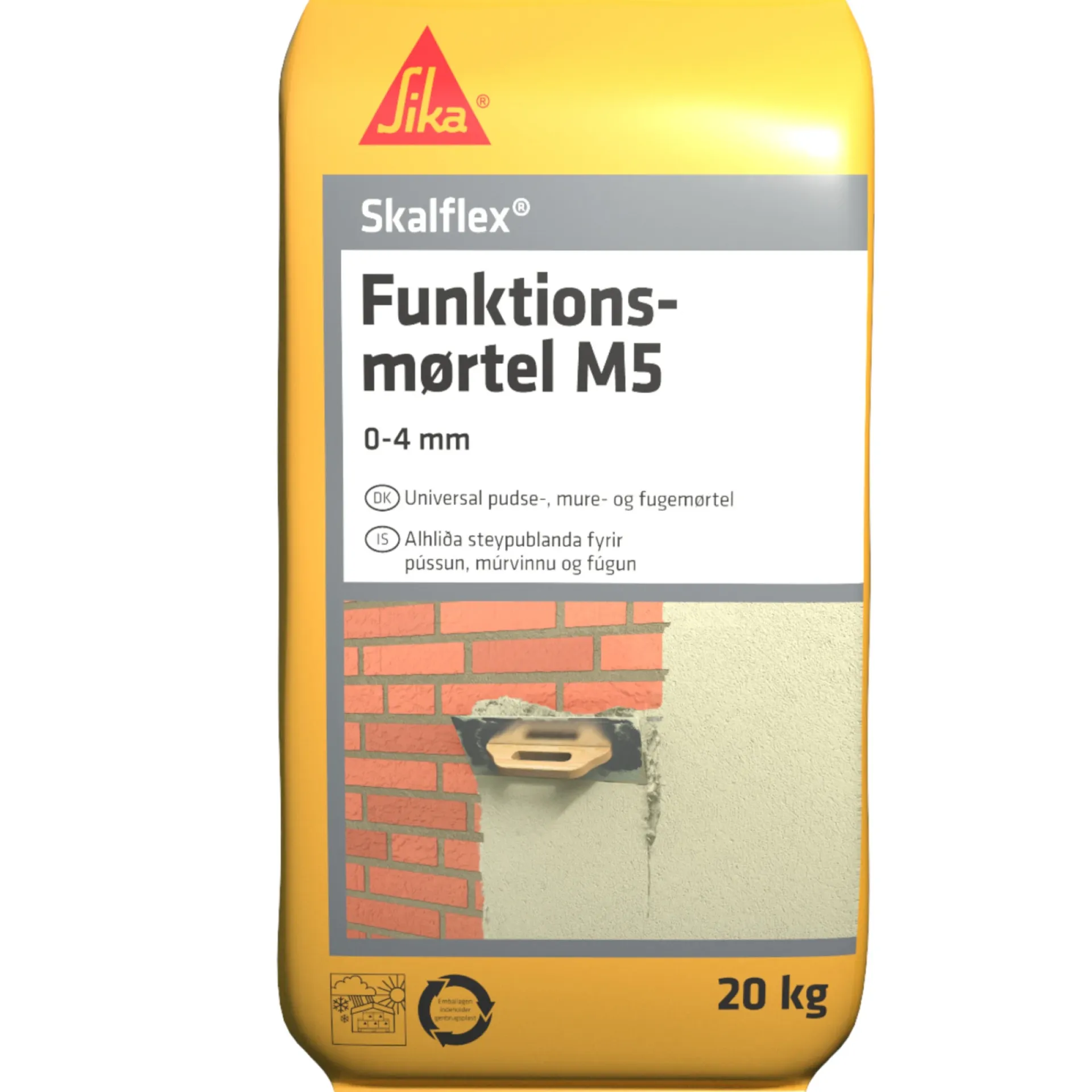 Best Sika SKALFLEX FUNKTIONSMØRTEL GRÅ 20 KG