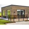 Hot Skagen SYSTEMHEGN HEGNSMODUL RØGFARVET GLAS 86.80 X 92 X 0.60 X 0.60 CM