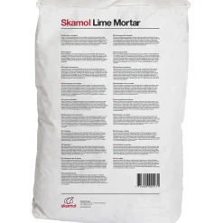 Online Skamowall LIME MORTAR KALKMØRTEL KNÆKKET HVID 20 KG