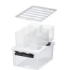 SmartStore CLASSIC 15 OPBEVARINGSKASSE M LÅG + INDSATS TRANSPARENT 14 L