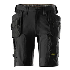 Snickers Workwear 6118 ARBEJDSSHORTS 52 SORT