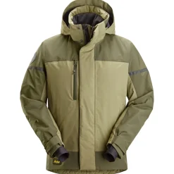 Discount Snickers Workwear 1112 VINTERJAKKE STR. XXL KHAKI