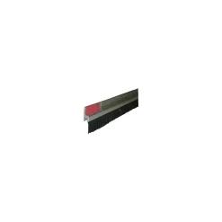 Clearance Svalk H-FORM BØRSTETÆTNINGSLISTE 50-34 - 3 METER. SORT/SØLV