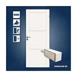 Outlet Swedoor ADVANCE-LINE UNIQUE FORMPRESSET MASSIV DØR 9X21