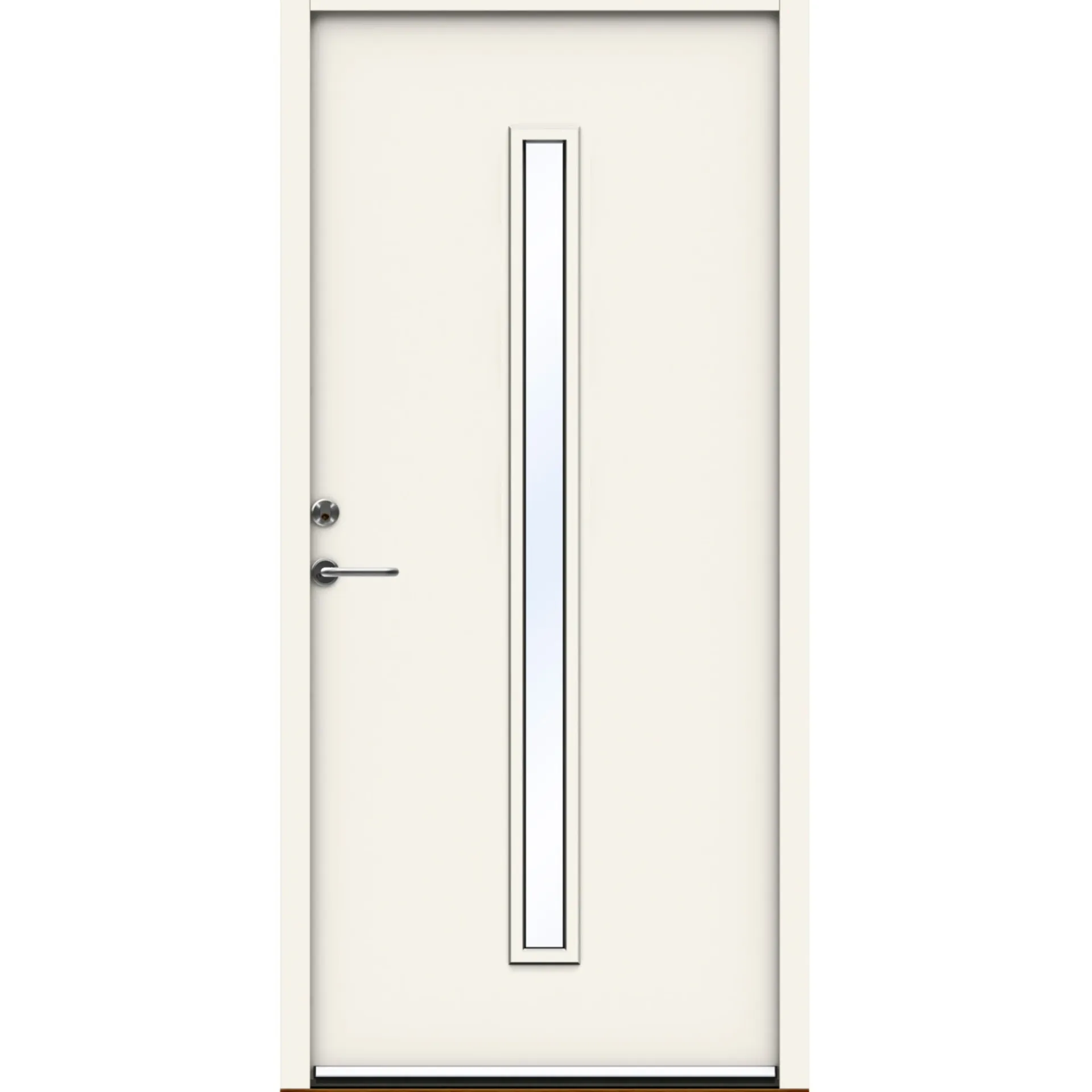 Best Swedoor CLEVER-LINE P-1700 FACADEDØR 60 X 948 X 2115 MM V HVID