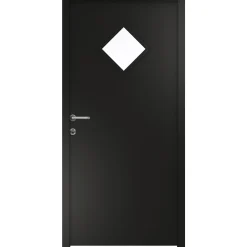 New Swedoor CLEVER-LINE P-900 FACADEDØR 60 X 948 X 2115 MM H SORT