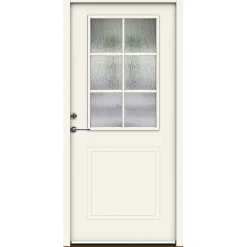 Hot Swedoor CLEVER-LINE P-400 FACADEDØR 59 X 948 X 2115 MM H HVID