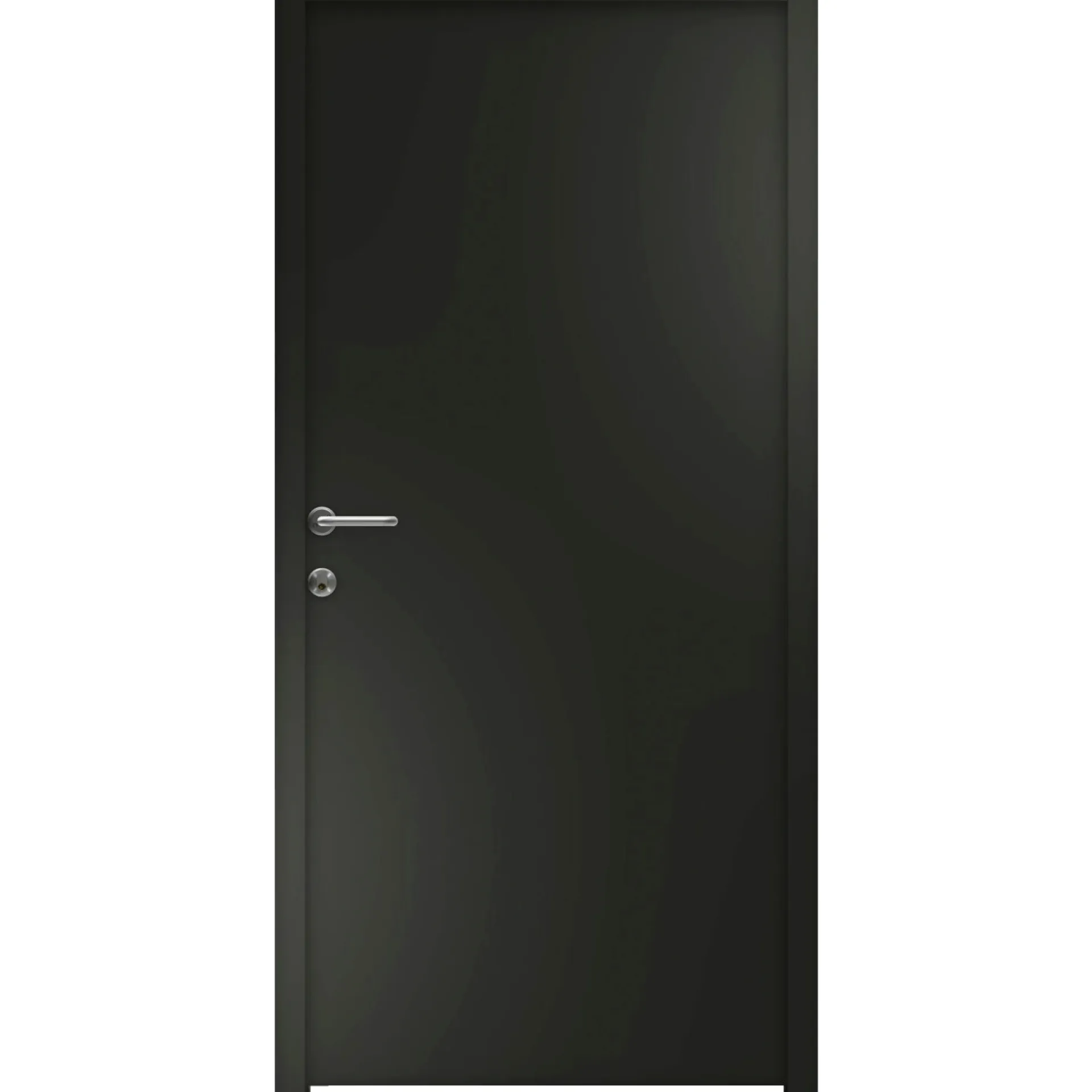 Clearance Swedoor CLEVER-LINE P-1200 INDADGÅENDE FACADEDØR 60 X 948 X 2115 MM H SORT