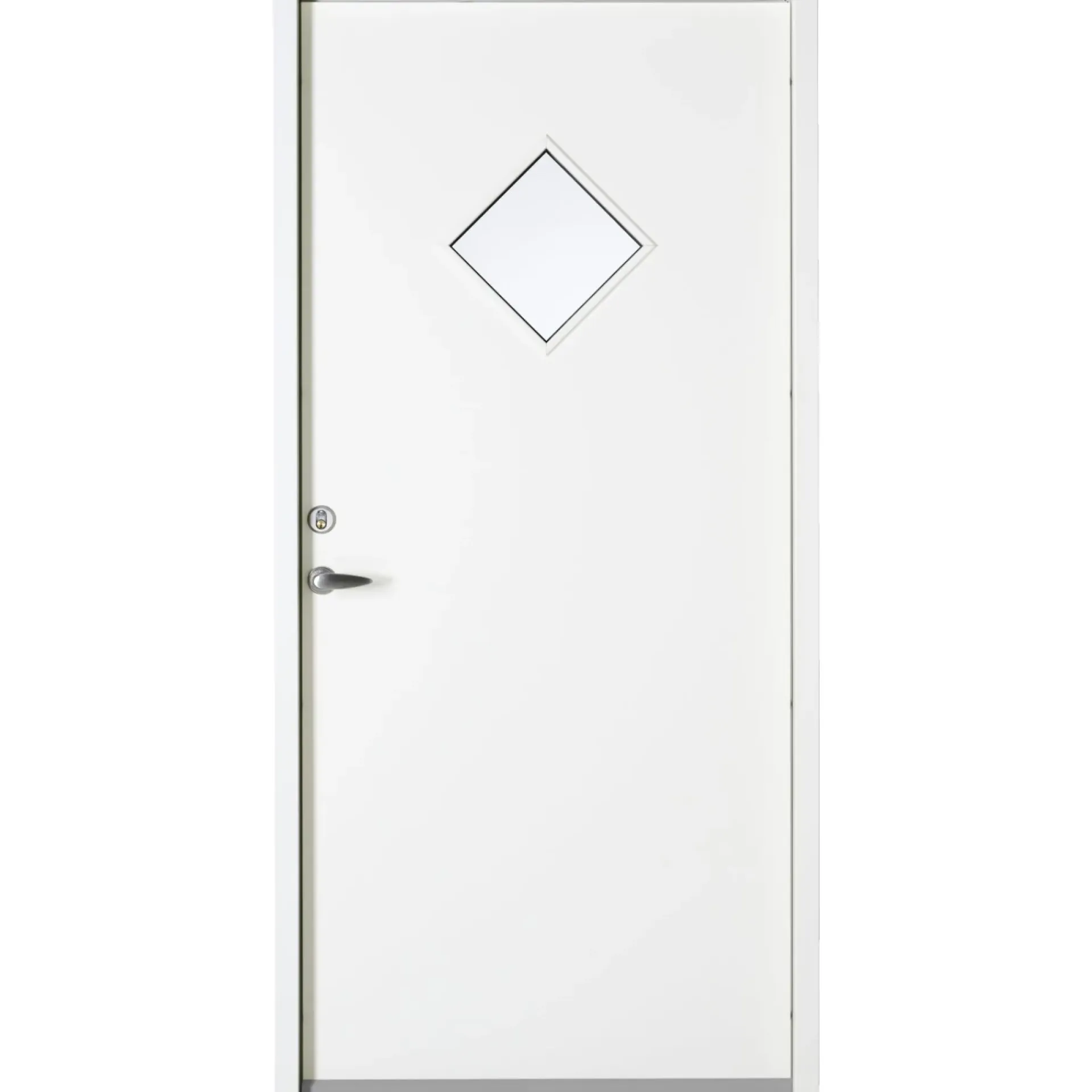 Discount Swedoor CLEVER-LINE P-900 UDADGÅENDE FACADEDØR 60 X 948 X 2050 MM H HVID