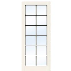 New Swedoor CLEVER-LINE STYLE SP12 STÅENDE GLASDØR 8X21