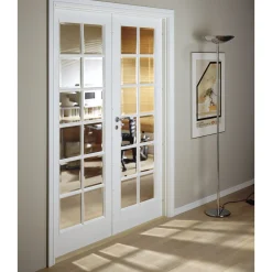 Sale Swedoor CLEVER-LINE STYLE SP12 DOBBELT GLASDØR INKL. KARMSÆT 110 MM 15X21