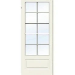 Outlet Swedoor CLEVER-LINE STYLE SP10 STÅENDE GLASDØR 8X21