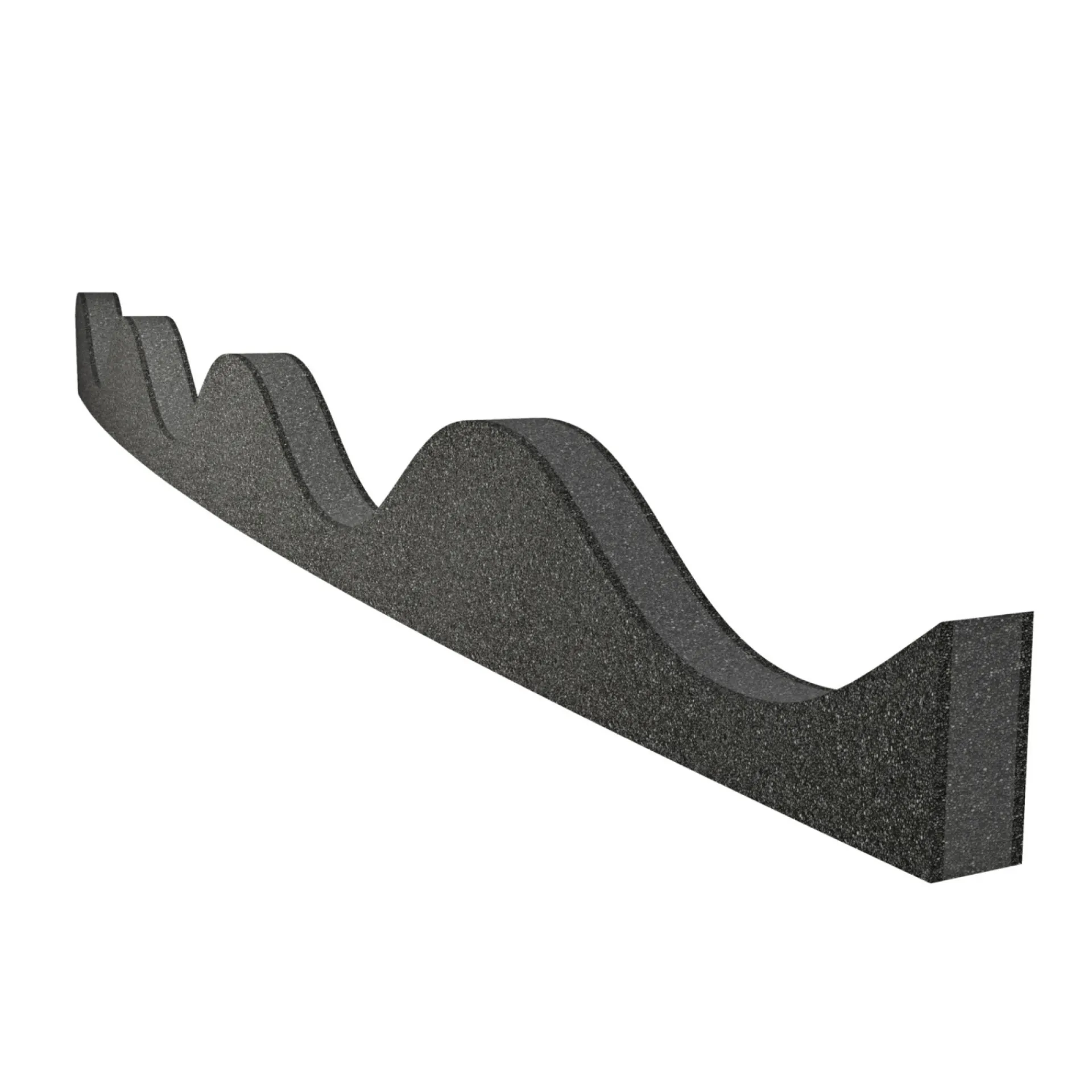 Discount Swisspearl B6 SKUMBØLGEKLODS SORT 1030X25 MM