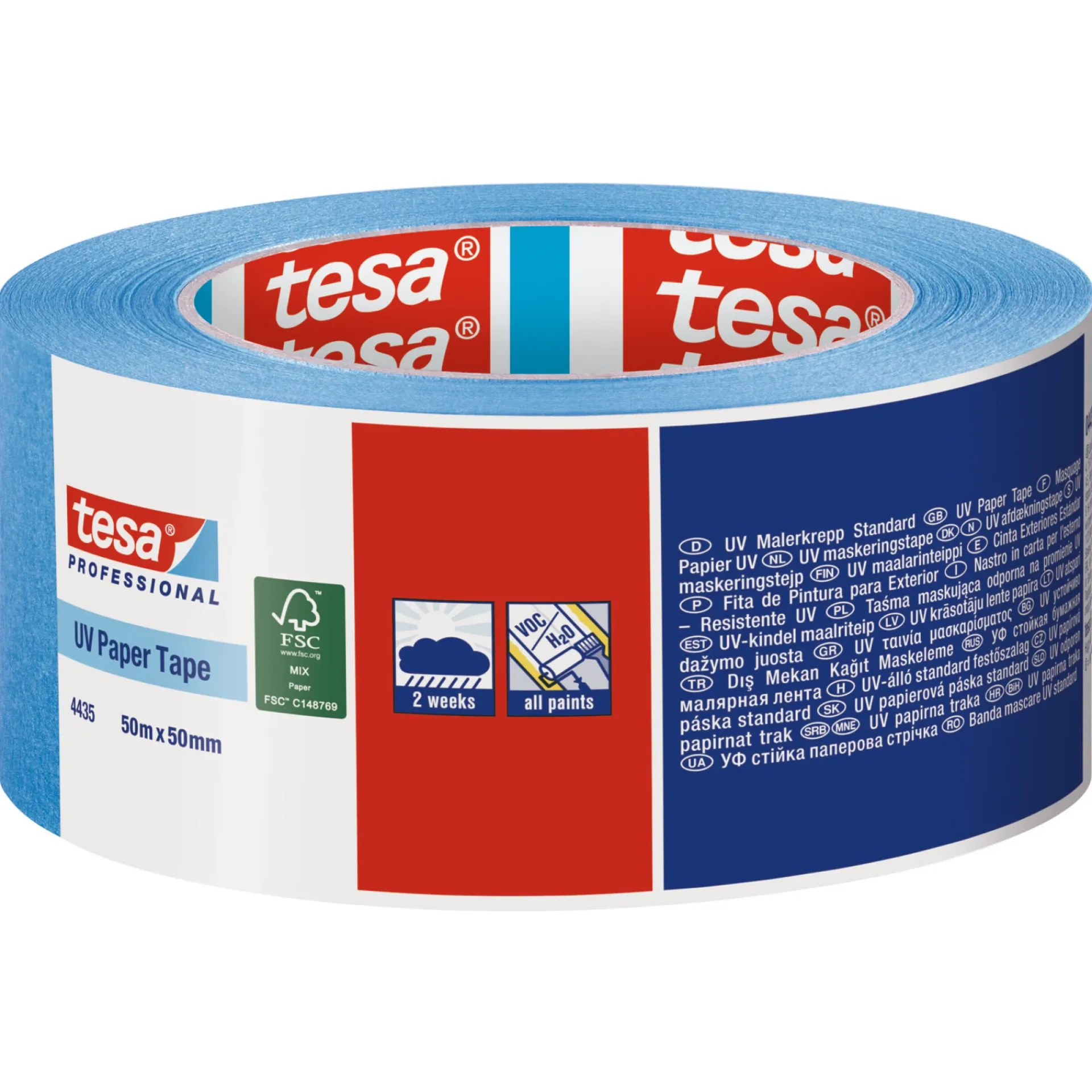 Online Tesa OUTDOOR 4435 MALERTAPE 50MX50MM BLÅ