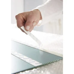 New Tesa POWERBOND DOBBELT KLÆBENDE SPEJLTAPE 1,50 M X 19 MM HVID