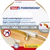 Tesa POWERBOND SLIM DOBBELTKLÆBENDE TAPE 5 M X 9 MM HVID