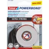 New Tesa POWERBOND ULTRA STRONG DOBBELTKLÆBENDE TAPE 1,50 M X 19 MM HVID