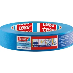 Clearance Tesa PROFESSIONAL OUTDOOR 4440 AFDÆKNINGSTAPE 50 M X 25 MM BLÅ