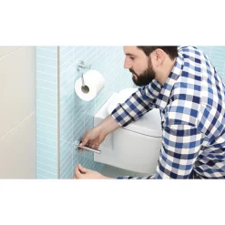 Sale Tesa SMOOZ TOILETPAPIRHOLDER FORKROMET