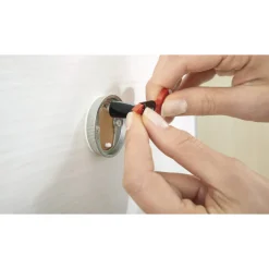Sale Tesa SMOOZ TOILETPAPIRHOLDER FORKROMET