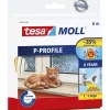 Outlet Tesa MOLL P-PROFIL TÆTNINGSLISTE 6 M X 9 MM X 5,50 MM HVID