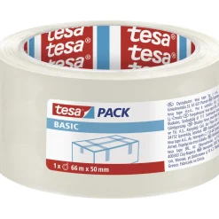 Online Tesa PACK® BASIC EMBALLAGETAPE 66 M X 50 MM TRANSPARENT