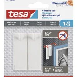 Outlet Tesa TIL TAPET OG GIPS KLÆBESØM 1 KG 2 STK