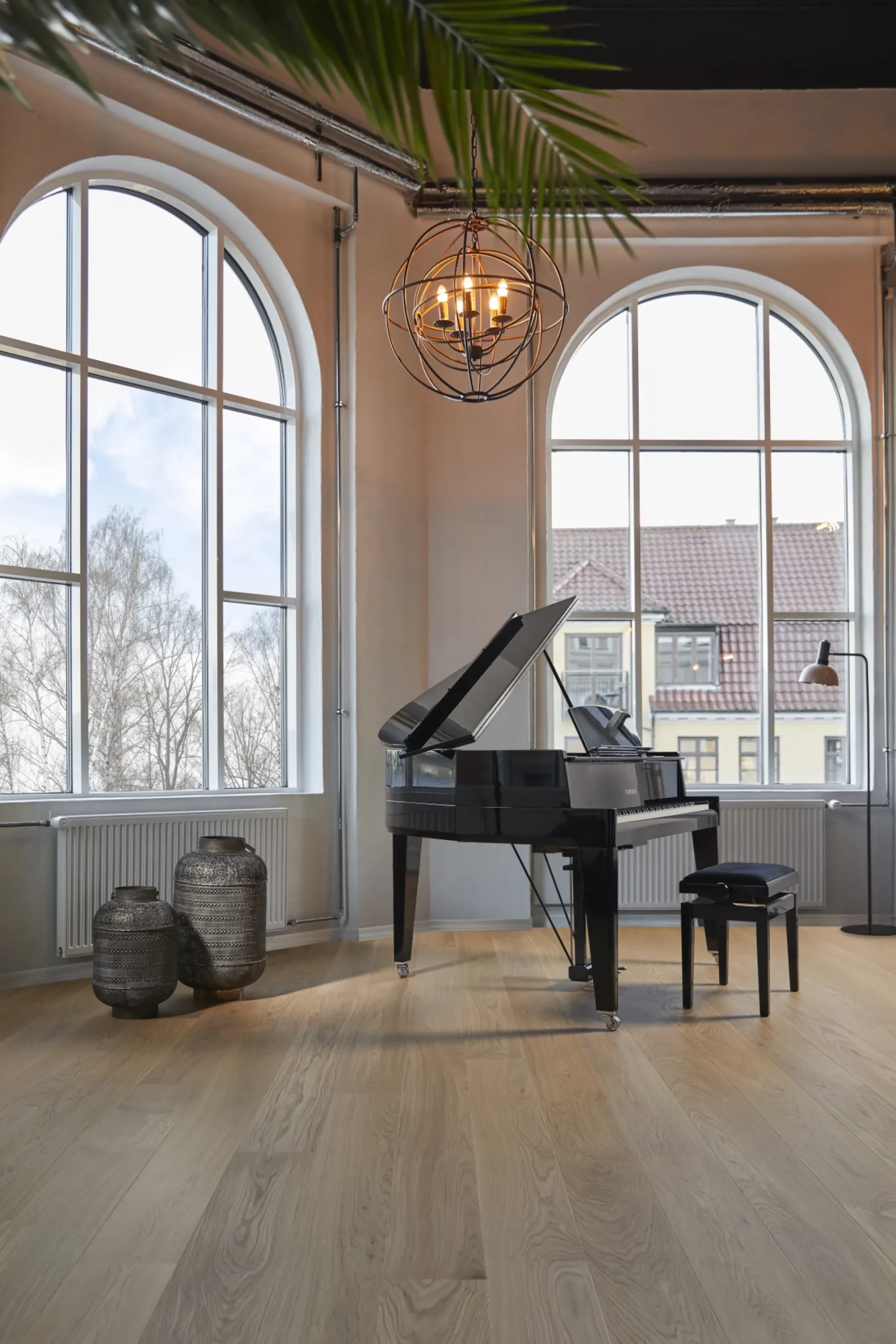 Sale Timberman SLOTSPLANK PARKETGULV EG ULTRAMAT LAK HVID