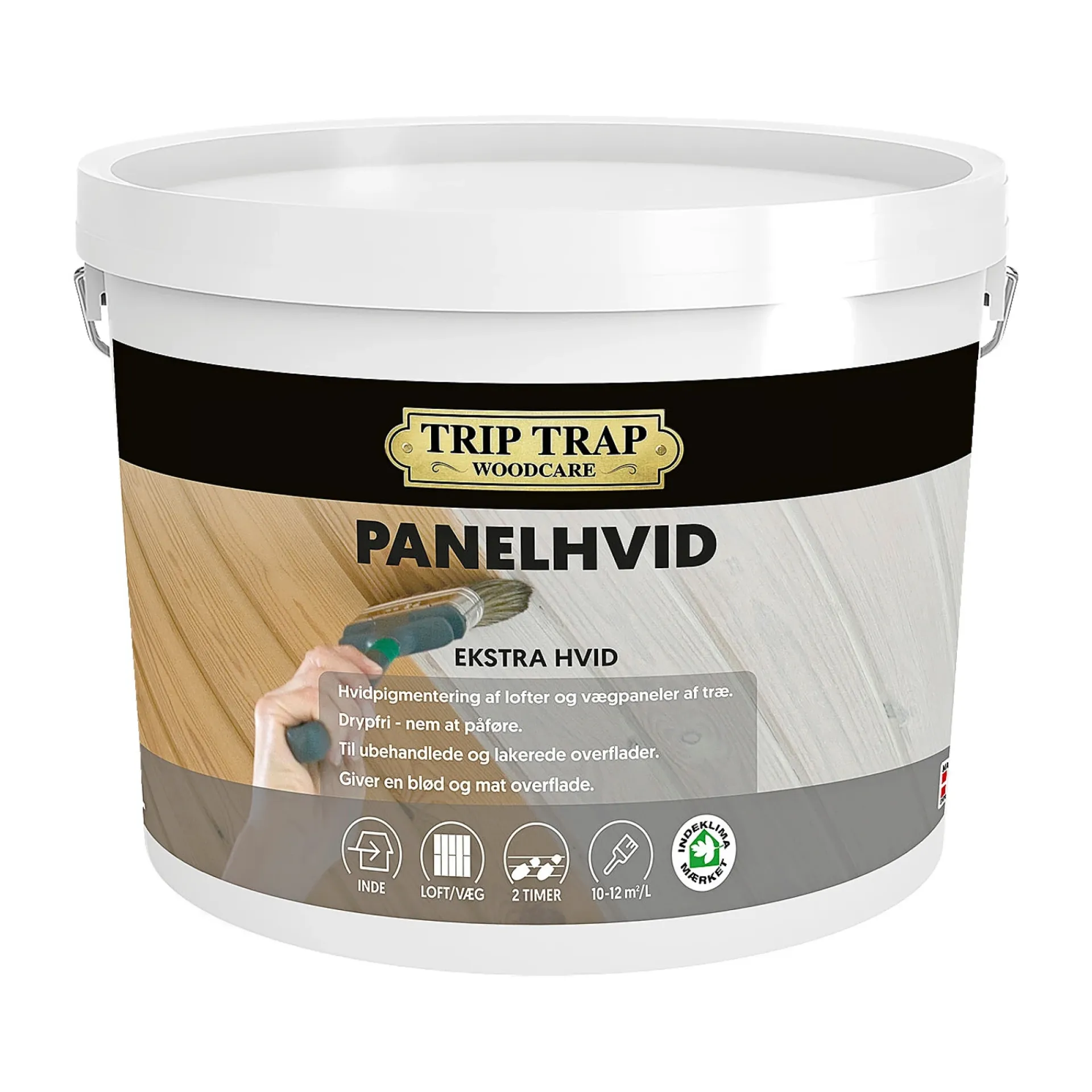 Online Trip Trap PANEL TRÆMALING 4,0 L EKSTRA HVID