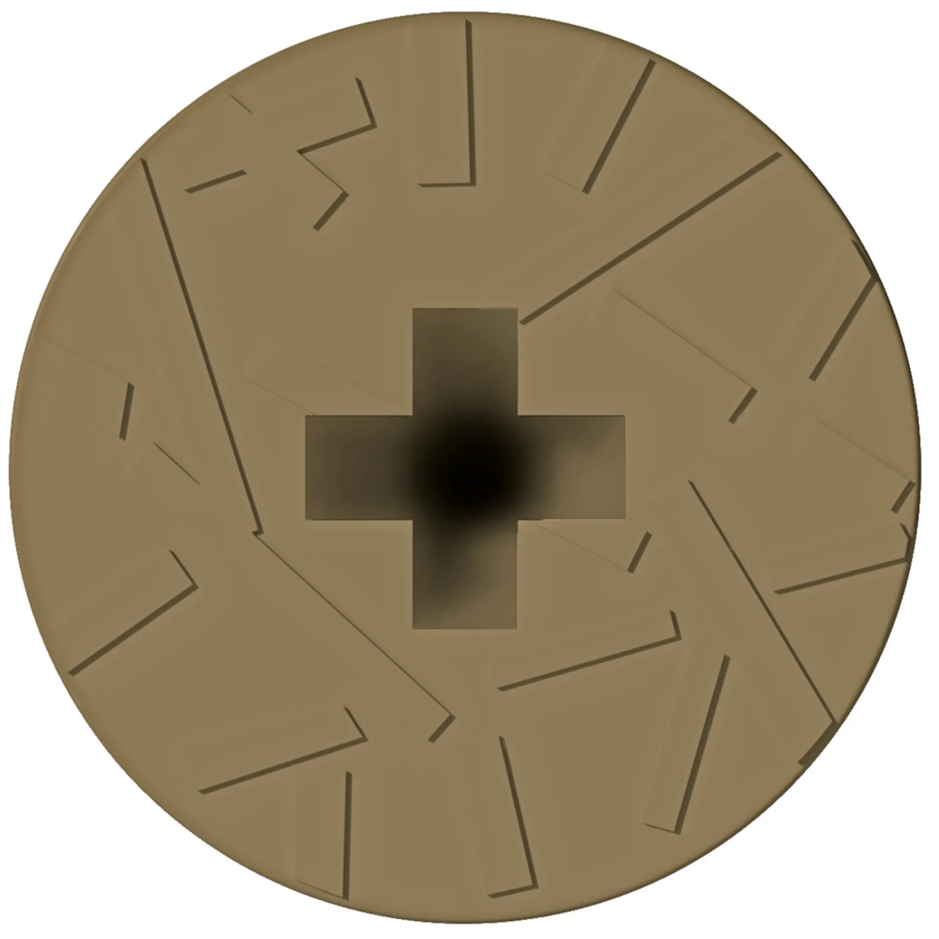 Hot Troldtekt STRUKTURSKRUE GRÅ 4,2X55 MM