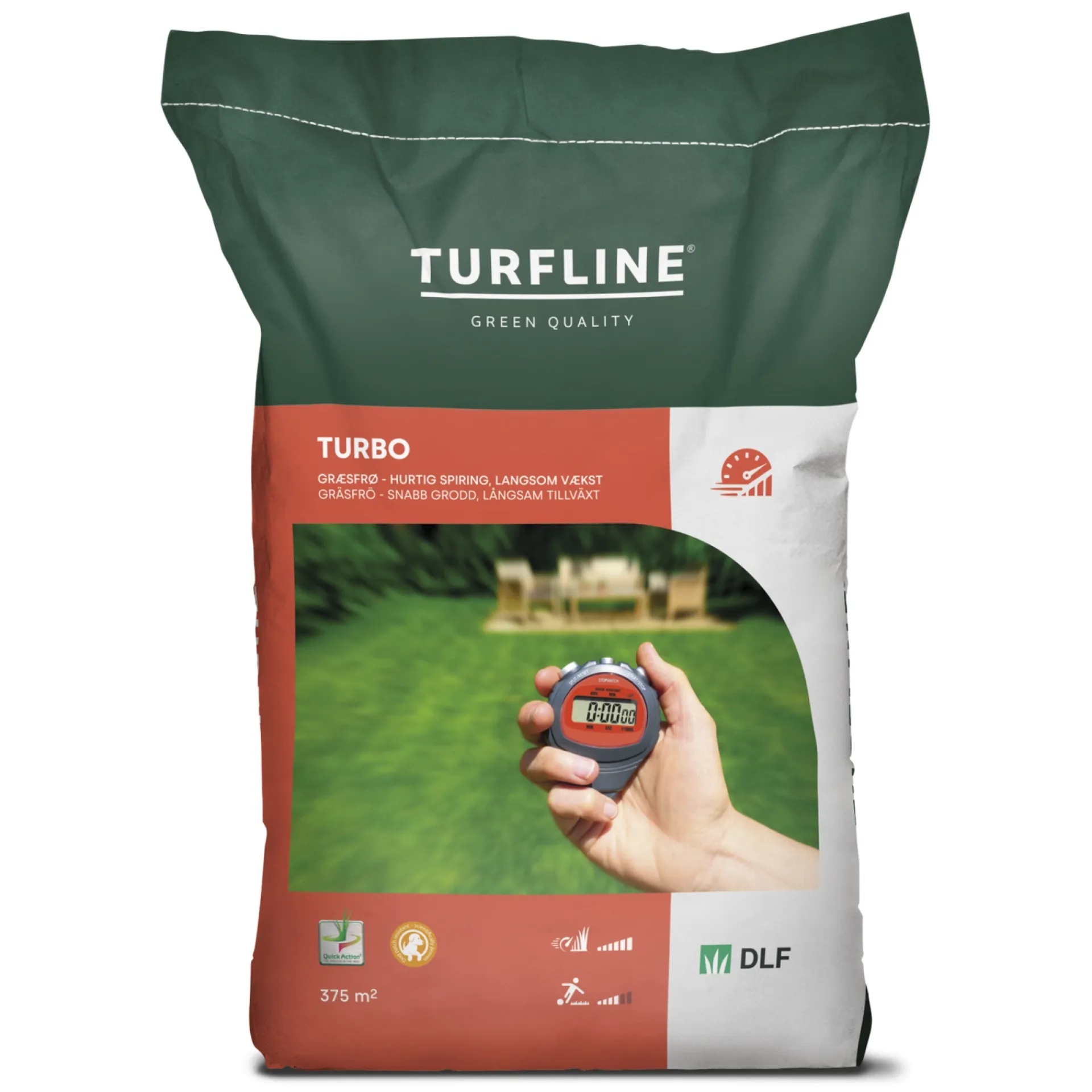 Outlet Turfline TURBO GRÆSFRØ 7,5 KG