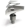 Clearance Unidrain 4012.0200 HJØRNEAFLØB