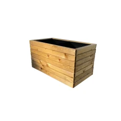 Hot Upyard PLANTEKUMME TRYKIMPRÆGNERET TRÆ BRUNBEJDSET 36,5×36,5×35 CM