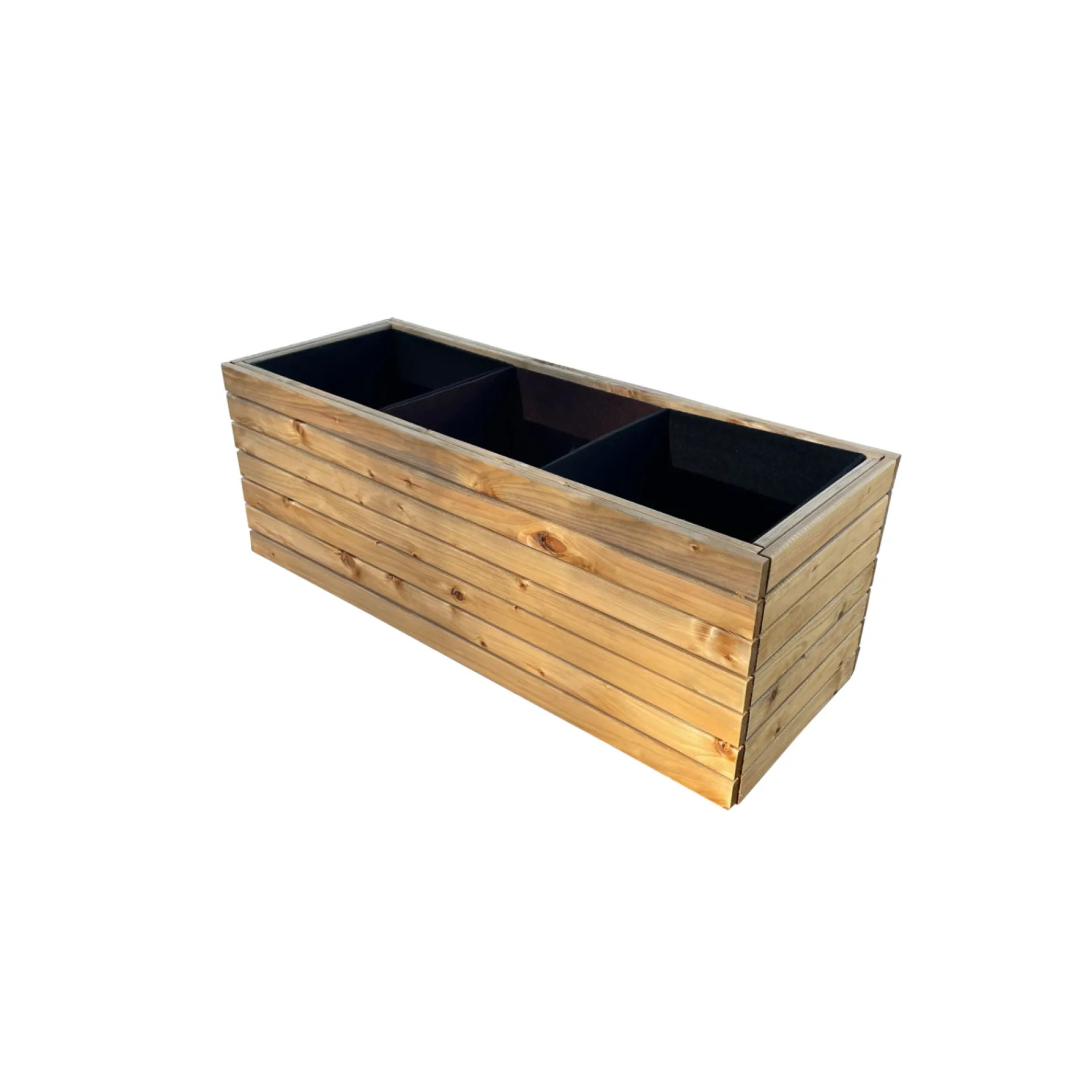 Best Upyard PLANTEKUMME TRYKIMPRÆGNERET TRÆ BRUNBEJDSET 36,5×36,5×35 CM