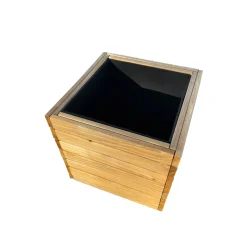 Online Upyard PLANTEKUMME TRYKIMPRÆGNERET TRÆ BRUNBEJDSET 36,5×36,5×35 CM