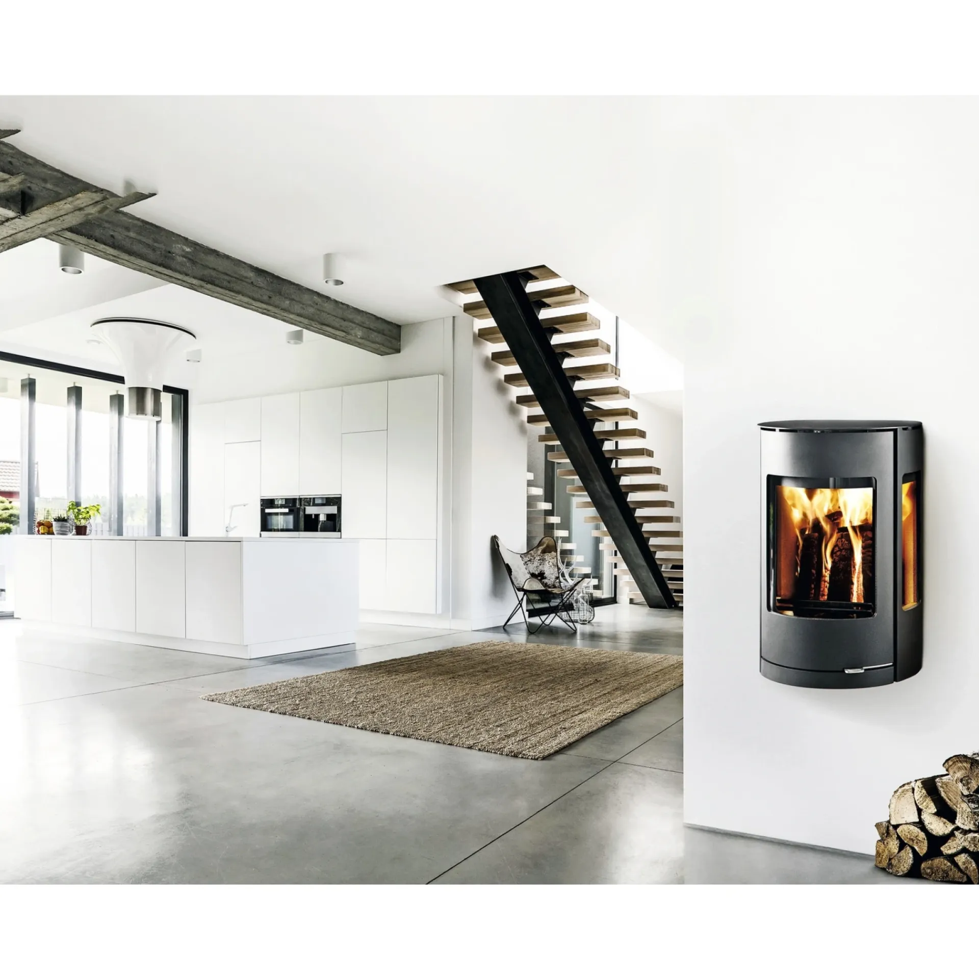 Discount Varde WESTFIRE 37 VÆG BRÆNDEOVN FRITSTÅENDE