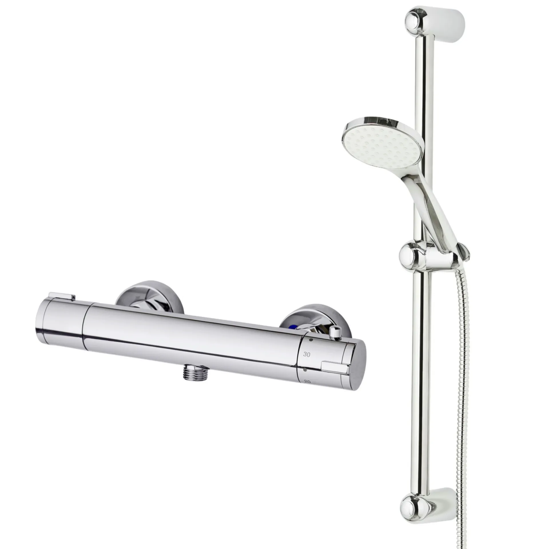 Outlet VASSO BT11 + ST11 BRUSESTANGSÆT KROM