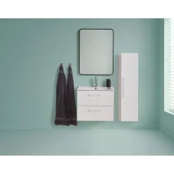 Sale VASSO MILANO SOFTCLOSE BADMØBEL HVID 2 SKUFFER 60 CM