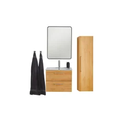 Online VASSO MILANO SOFTCLOSE BADMØBEL VARM EG 2 SKUFFER 60 CM