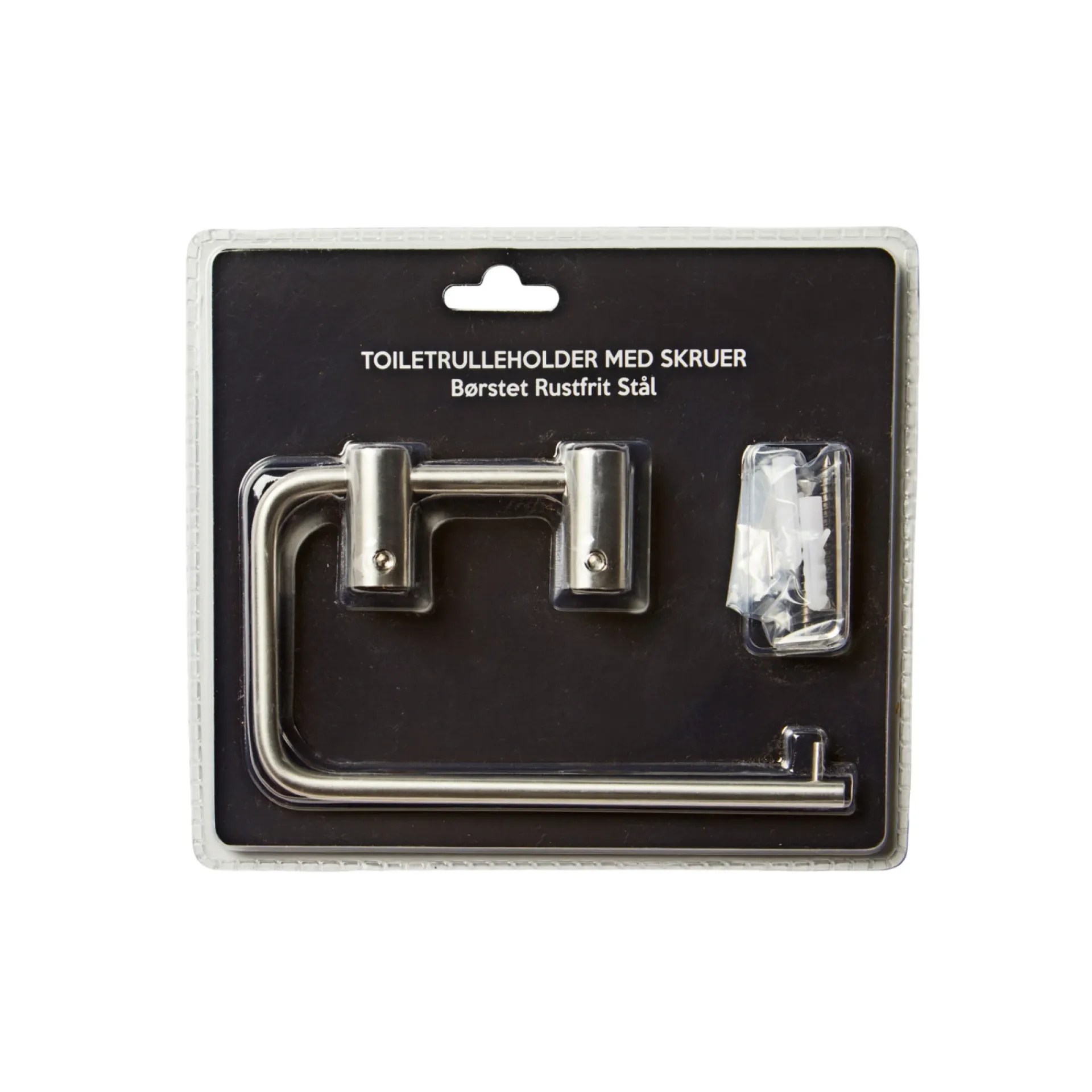 Discount VASSO M/SKRUER TOILETPAPIRHOLDER RUSTFRIT STÅL