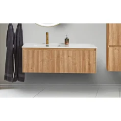 Outlet VASSO ROMA SOFTCLOSE BADMØBEL VARM EG 2 SKUFFER 120 CM