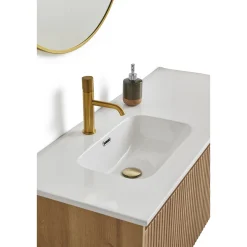 Outlet VASSO ROMA SOFTCLOSE BADMØBEL VARM EG 2 SKUFFER 120 CM