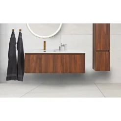 Sale VASSO ROMA SOFTCLOSE BADMØBEL VALNØD 2 SKUFFER 120 CM
