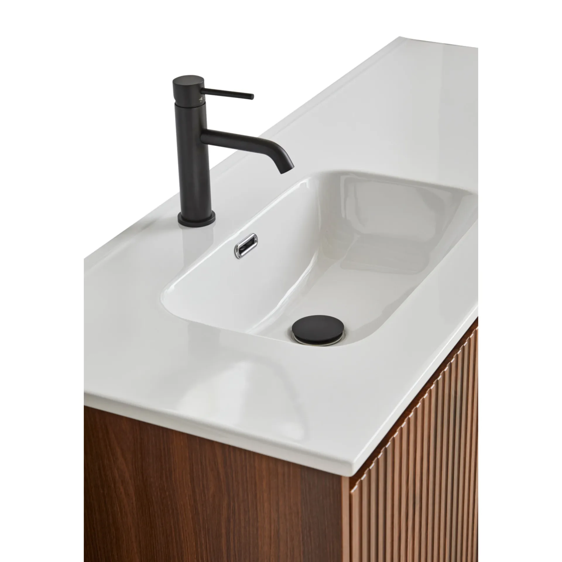 Sale VASSO ROMA SOFTCLOSE BADMØBEL VALNØD 2 SKUFFER 120 CM