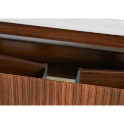 New VASSO ROMA SOFTCLOSE BADMØBEL VALNØD 1 SKUFFE 80 CM