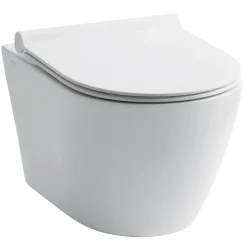 VASSO TS17, RIMLESS, INKL. SC SÆDE VÆGHÆNGT TOILET